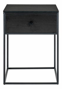 Příruční stolek Vistalia 3 (černá)