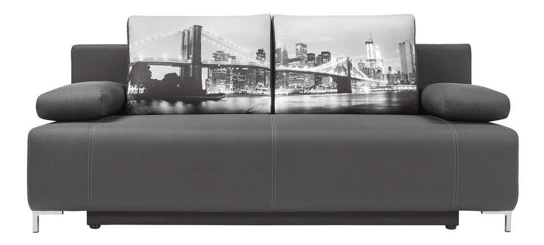 Pohovka BRW Kinga III Lux 3DL šedá /Brooklyn