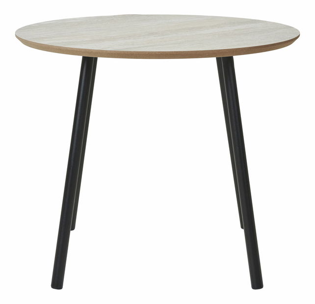 Konferenční stolek Alast 1 (černá + béžová)