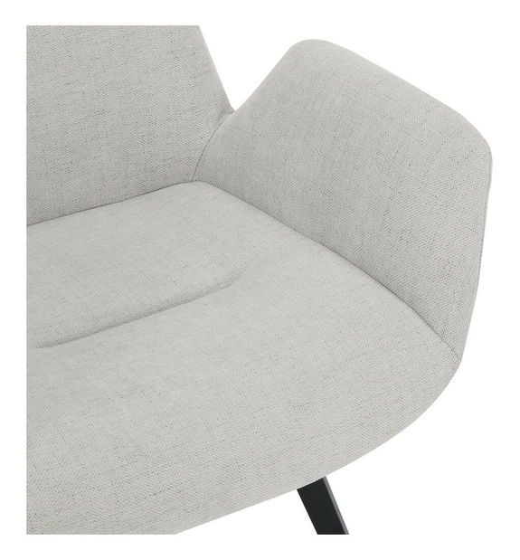 Jídelní židle Halmare (šedá + černá)