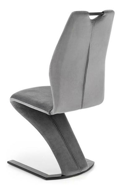 Jídelní židle Klamgan (šedá)