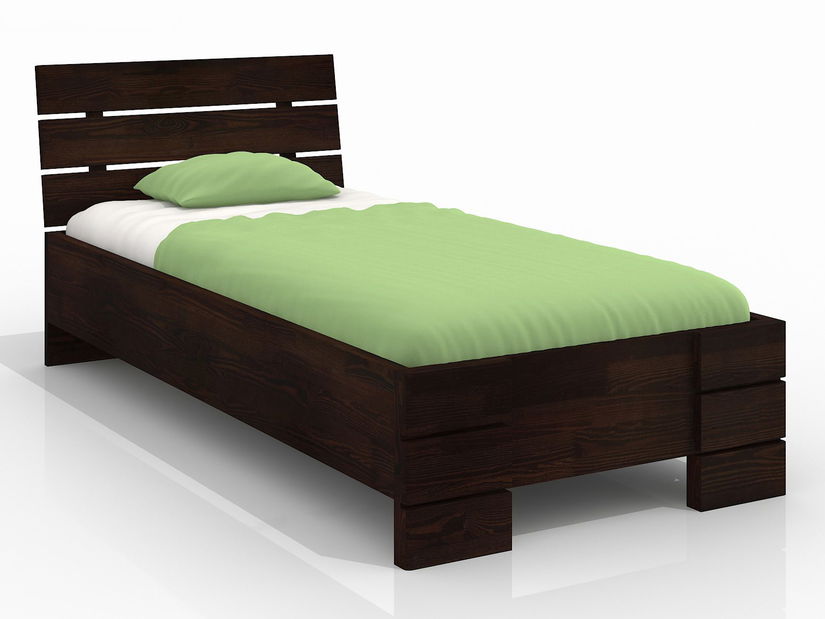 Jednolůžková postel 90 cm Naturlig Kids Lorenskog High (borovice) (s roštem)