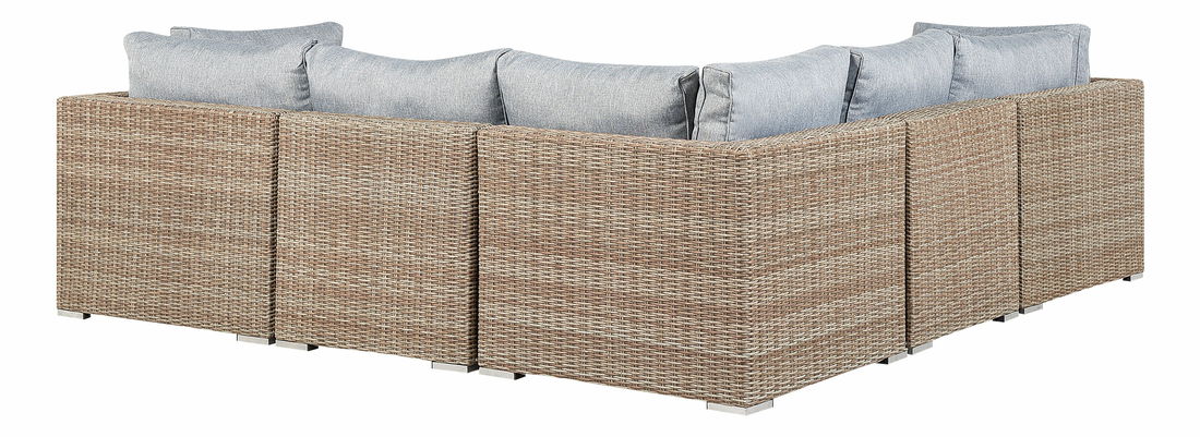 Sedací souprava Conrate (hnědá)