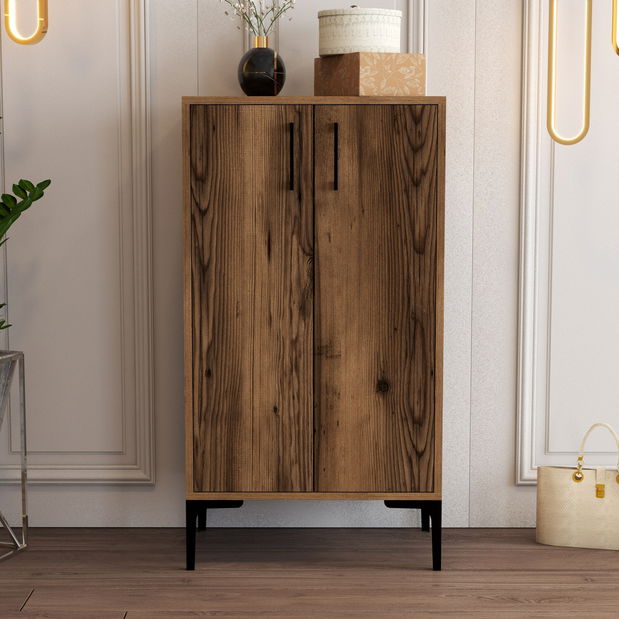 Skříňka na boty Praga 1 (ořech)