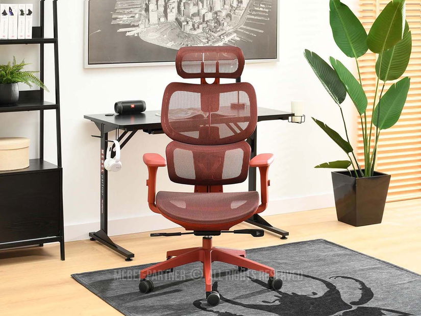 Židle Horst (červená + červená)