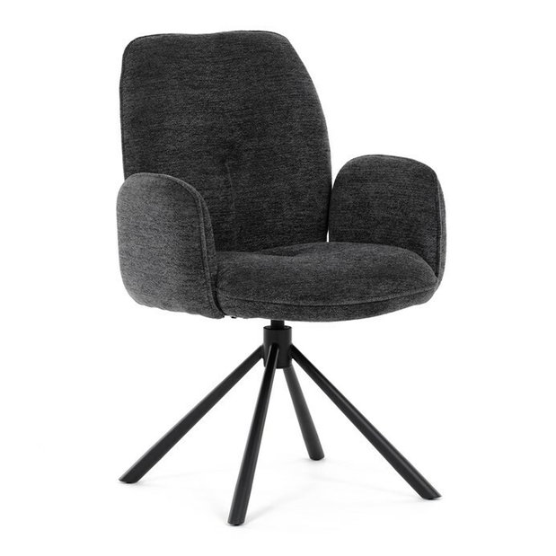 Jídelní židle Daston (černá)