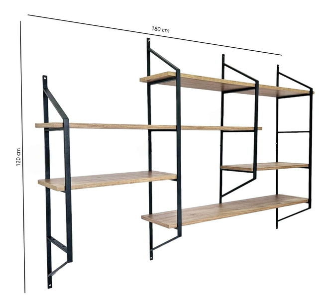 Police Kulibo 7 (černá + borovice atlantická)