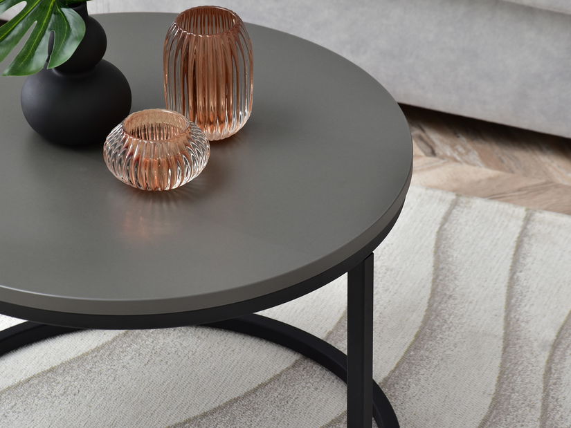 Konferenční stolek S Nucleos (grafitová + černá)