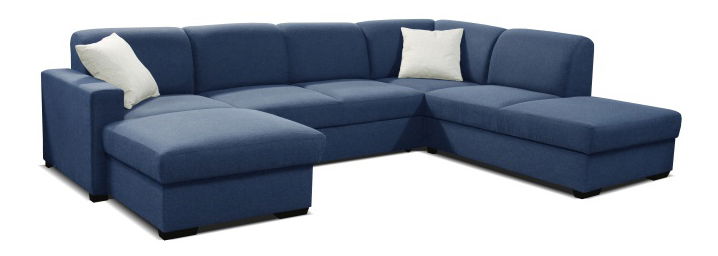 Rohová sedací souprava U York grafit (P)