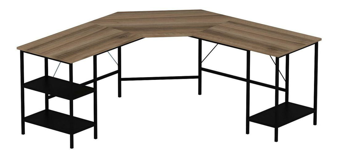 PC stolek Powerfull (černá + dore)