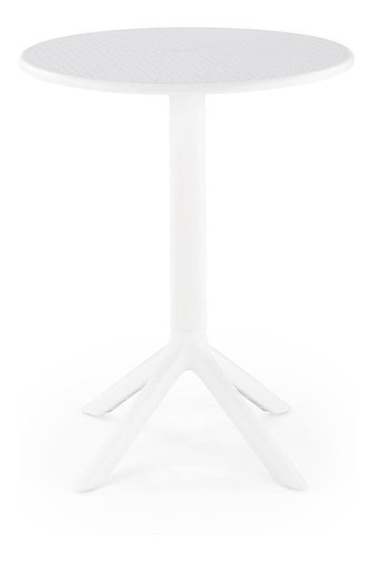 Zahradní stůl Caviar (bílá) (pro 2 osoby)