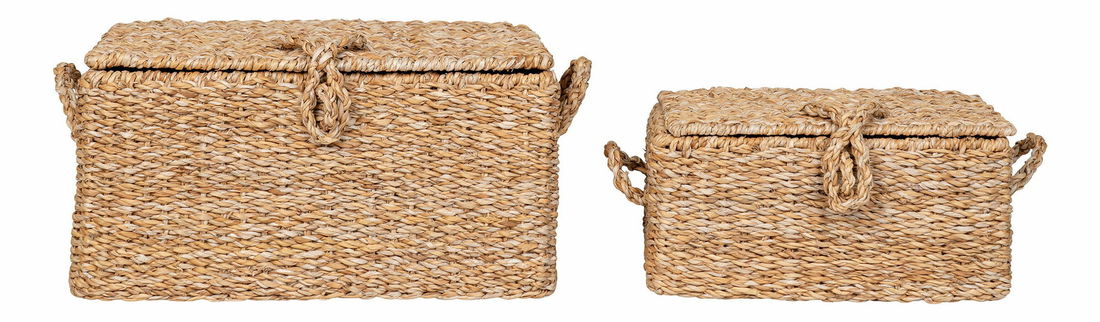 Set 2 ks košíků Bmiseliaora (přírodní)