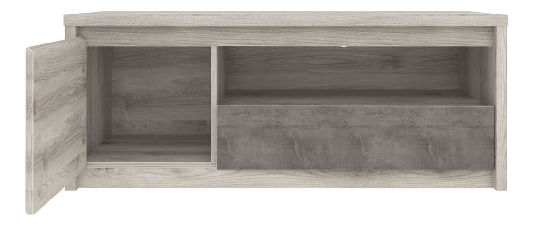 TV skříňka Japon (kaštan nairobi + onyx)