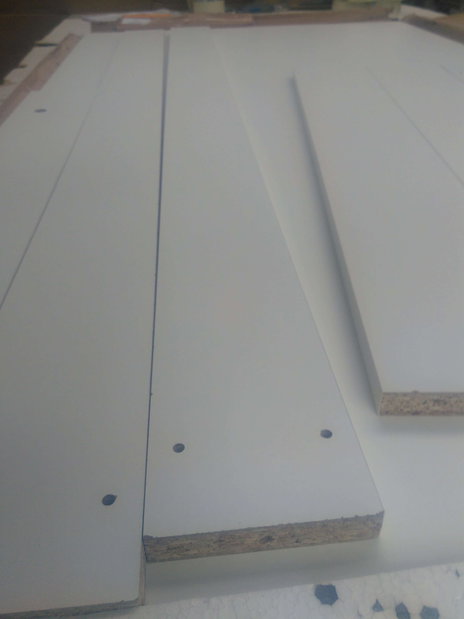 Jídelní stůl Groot (pro 6 osob) (bílá) *bazar