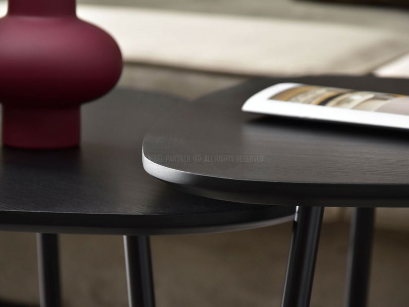 Konferenční stolek Rossi Zest Xl (černá)