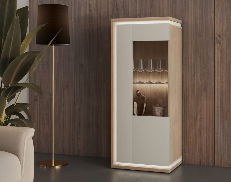 Vitrína Doria 1D (P)