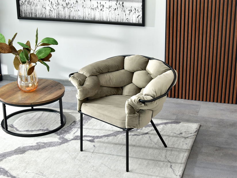 Relaxační křeslo Piplio (černá)