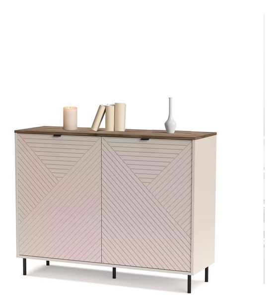 Skříňka Eliminados 2 (kašmír + dub castello)