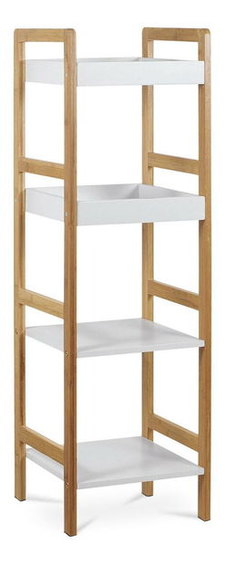 Regál Desear 2 (bambus + bílá matná)