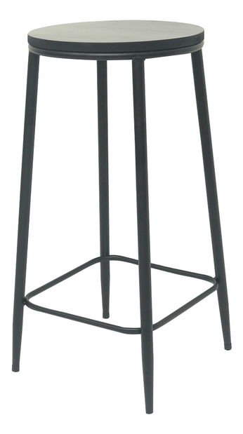 Barová stolička Flamingo (černá)