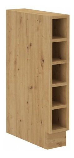 Dolní kuchyňský regál Barb 15 D OTW BB (dub artisan)