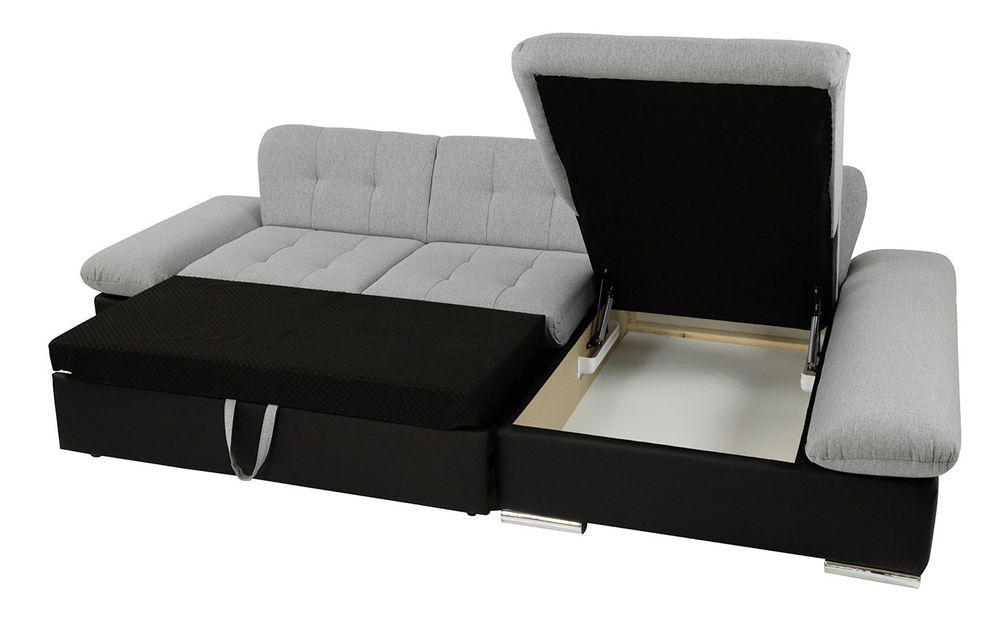 Rohová sedačka Jude LED (L) (ekokůže Soft 017 + Uttario Velvet 2967 + Uttario Velvet 2959)