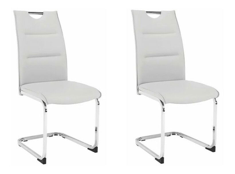 Set 2 ks. jídelních židlí Tossa (světle šedá) *výprodej