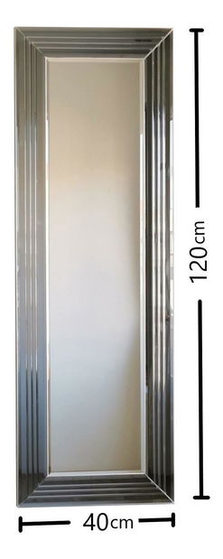 Zrcadlo Vokata 3 (stříbrná)