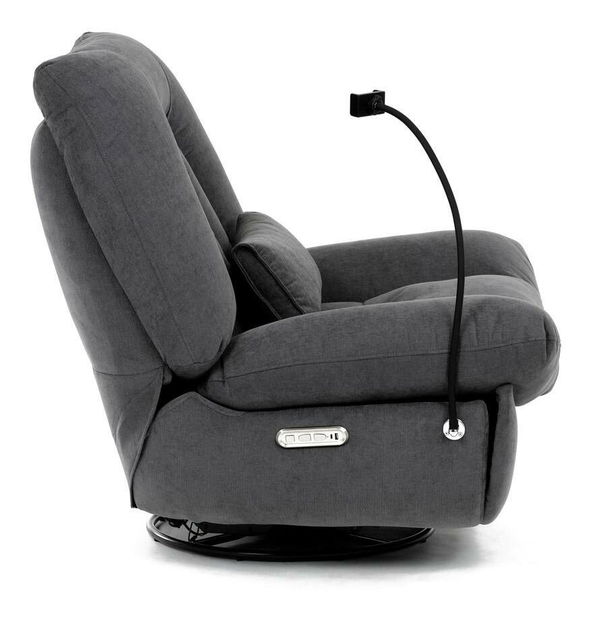 Polohovací křeslo Teniente (šedá)