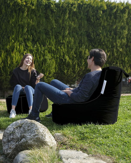 Sedací pytel Edmund (Černá)