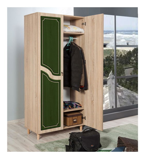 Šatní skříň Sirius 623 (dub sonoma)