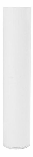 Manželská postel 140 cm DIROU (s roštem) (bílá)