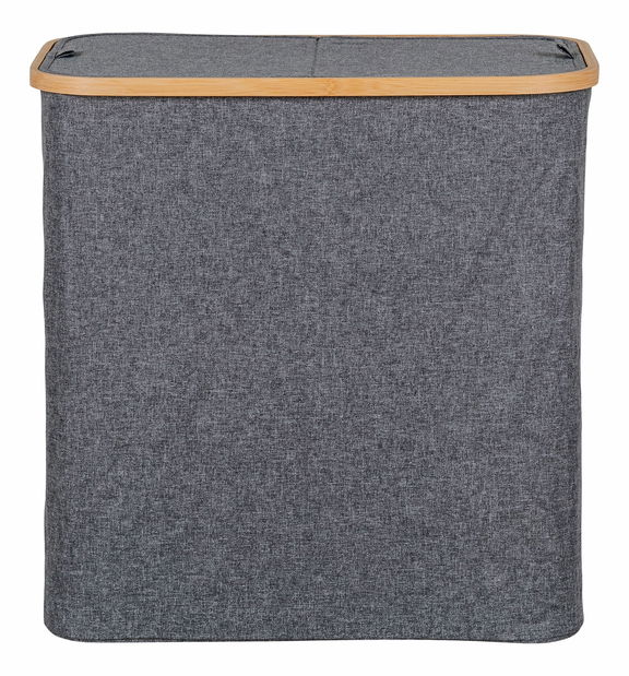 Prádelní koš Nvaravia 1 (tmavě šedá)