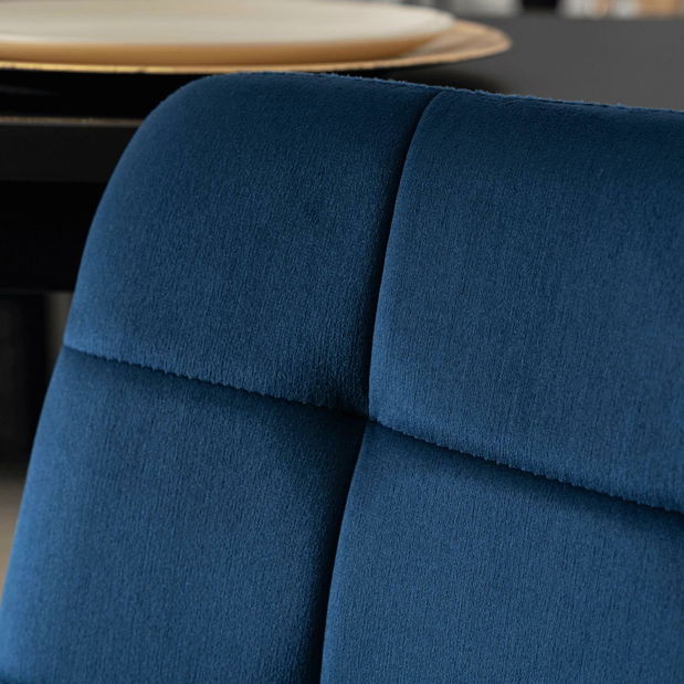 Jídelní židle Abisales (námořnická modrá)