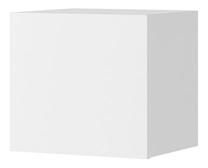 Závěsná skříňka Calabria KWADRAT (bílá matná + lesk bílý)