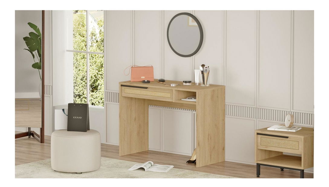 Toaletní stolek Otto 18 (ořech + dub)