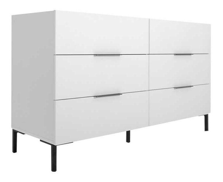 Komoda Seraphina 6 (bílá)