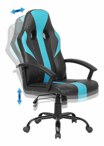 Kancelářská židle Sunna (tyrkysová)