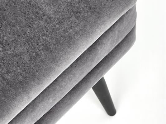 Taburetka Velen (černá + šedá)