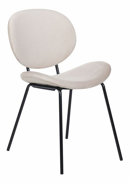 Set 2 ks jídelních židlí Luaza (světlobéžová)