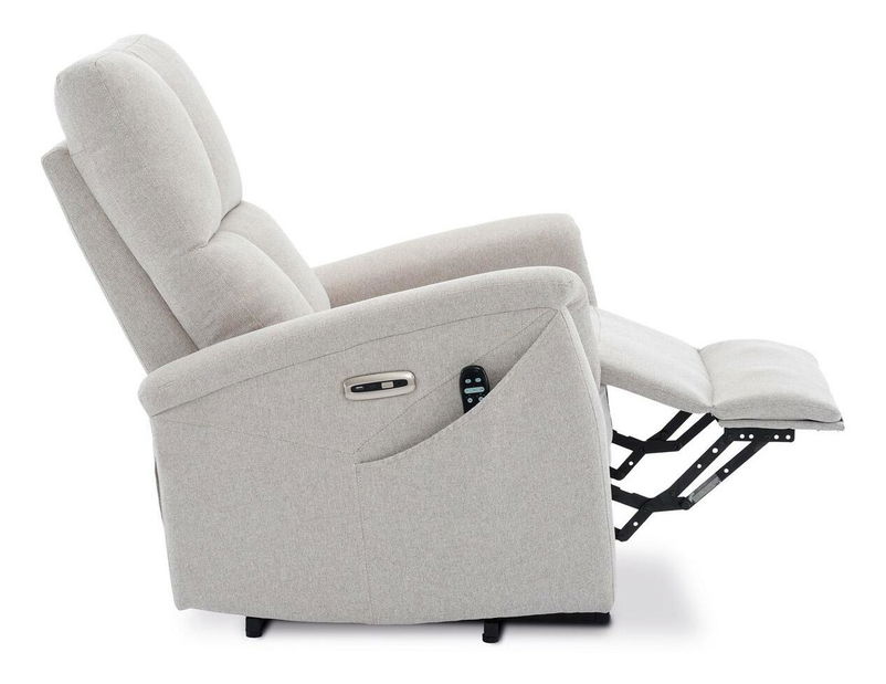 Polohovací křeslo Tesalureza (krémová)