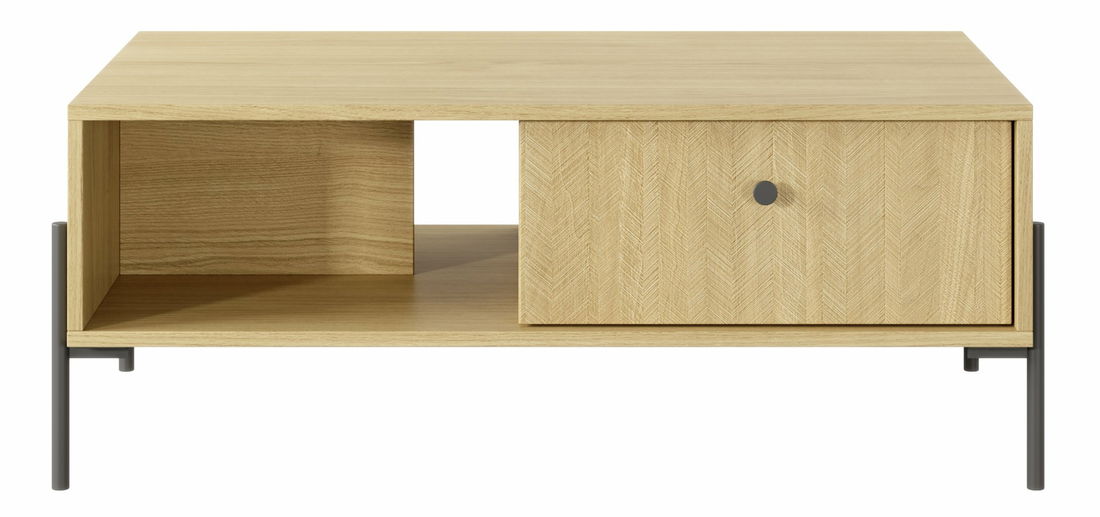 Konferenční stolek Scandia 2S (dub scandi + jedlička scandi)
