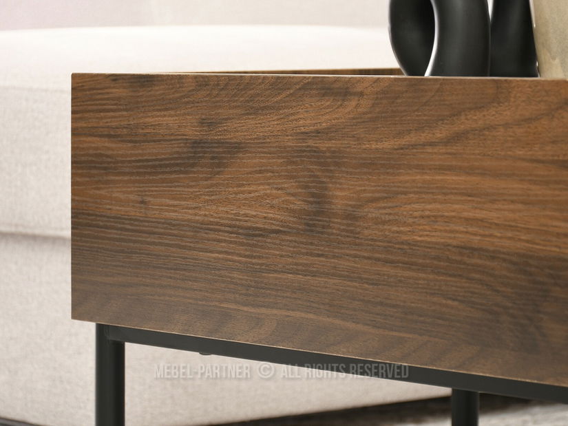 Konferenční stolek Bertina M (béžová + černá)