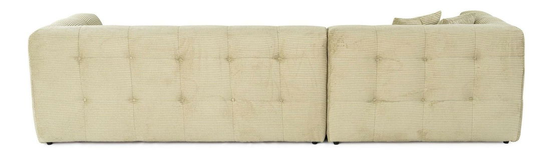 Rohová sedačka Cadellona (L) (zelená)