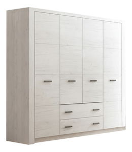 Šatní skříň Inneas (jasan bílý)