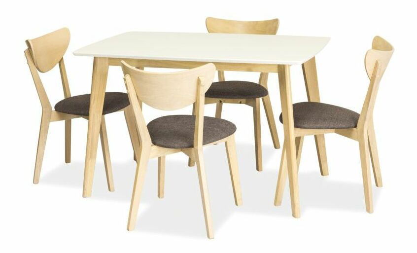 Jídelní stůl Carma (bílá) (pro 4 osoby)