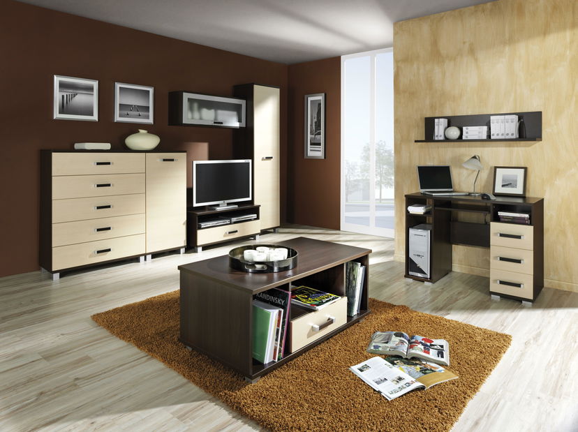 Policová skříň Manton M1 (dub catania)