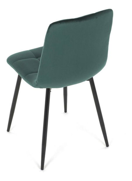 Jídelní židle Cereria (tmavě zelená)