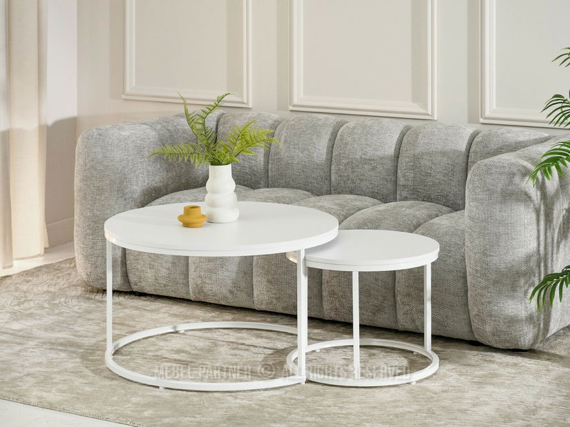 Konferenční stolek Krzaklewski (bílá)