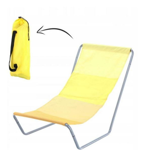 Zahradní lehátko Klaud (žlutá)